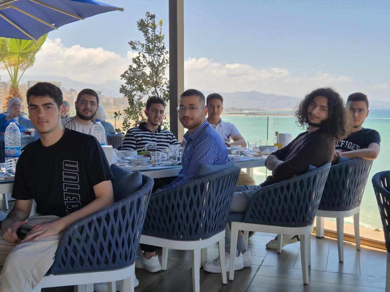 Graduation Breakfast Seated Group